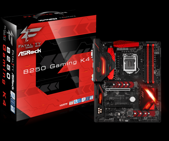 Asrock Fatal1ty B250 Gaming K4 Scheda prodotto Tibur Computer Center